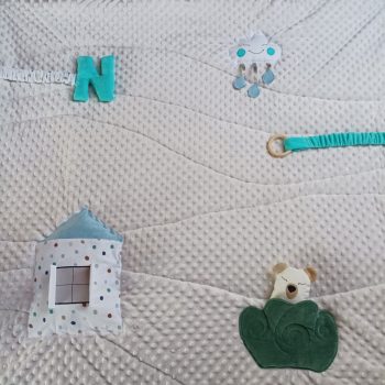 Játszó szőnyeg - kék