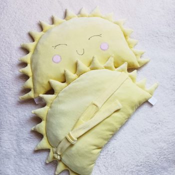 Rácsvédő fejvédő párna - Napocska, plüss