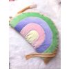 Rácsvédő fejvédő párna - Szivárvány, plüss